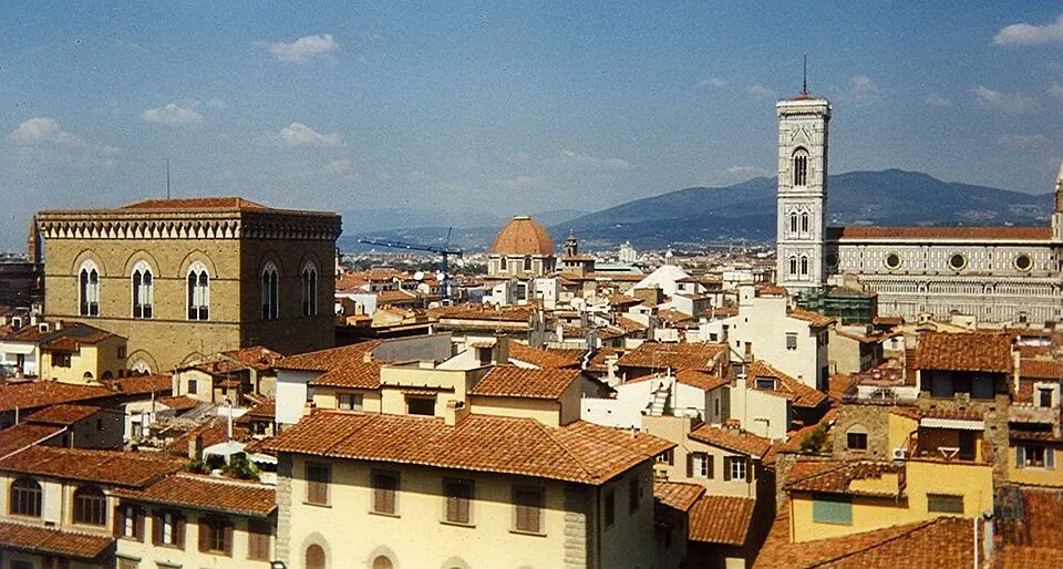 Toits de Florence et monuments du centre historique