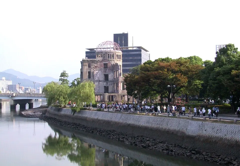 Le Dôme de la bombe atomique à Hiroshima