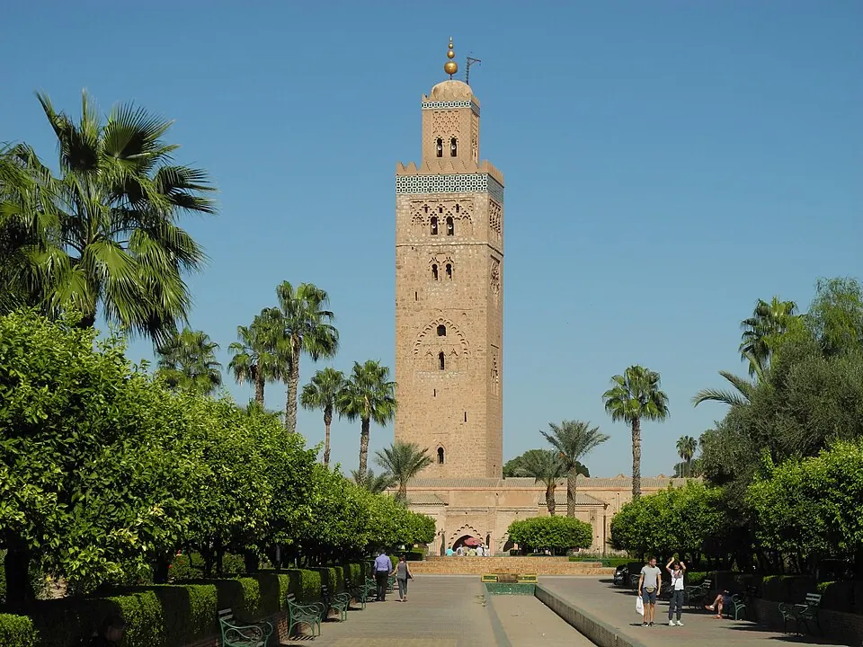 La mosquée Koutoubia à Marrakech