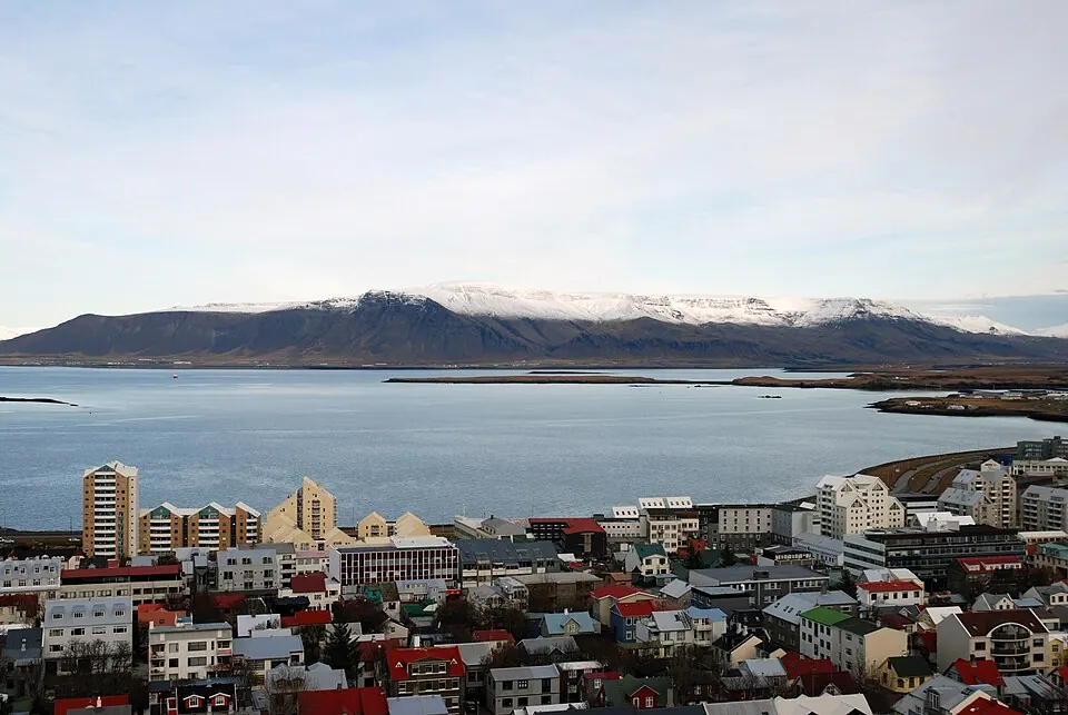 Panorama urbain de Reykjavík
