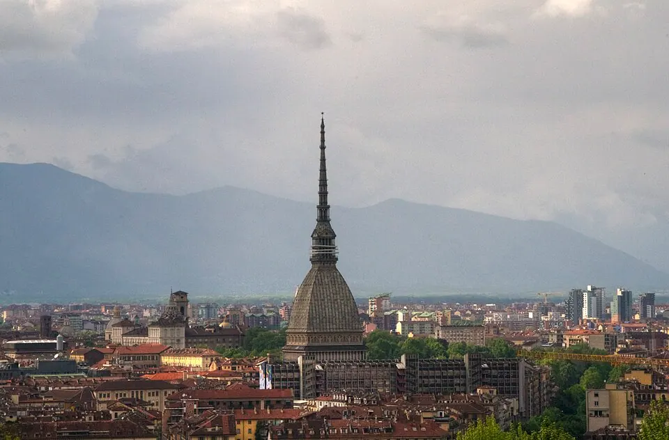 Panorama de Turin et Mole Antonelliana